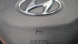 2020 Hyundai Elantra Steering Wheel Airbag Removal