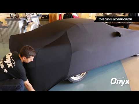 Indoor Black Satin Shield Car Cover 