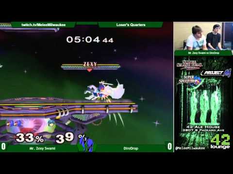 Construct 25 - Mr. Zexy Swami (Falco) vs DireDrop (Marth) - Loser's Quarters