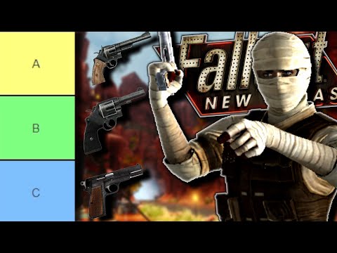 The ULTIMATE Fallout New Vegas Handguns Tier List