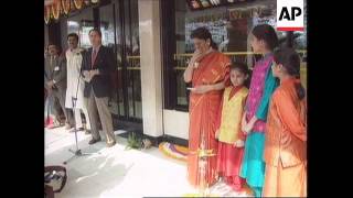 India - Opening of McDonald's
