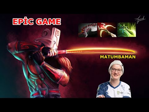 MATUMBAMAN Juggernaut Real Carry Killer 7.24 Dota 2