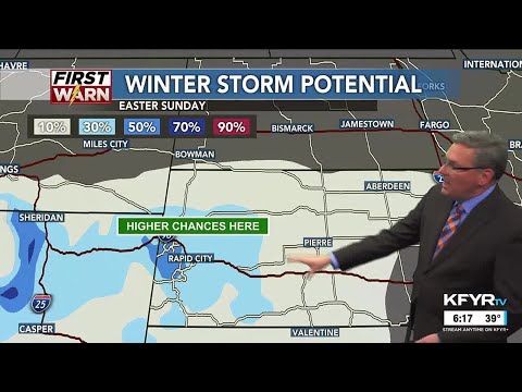 KFYR First News at Six Weather 03/28/24