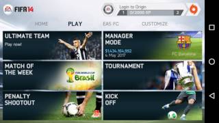 FIFA 14 Best Squad Ever (save file) with Mod Money (without root)