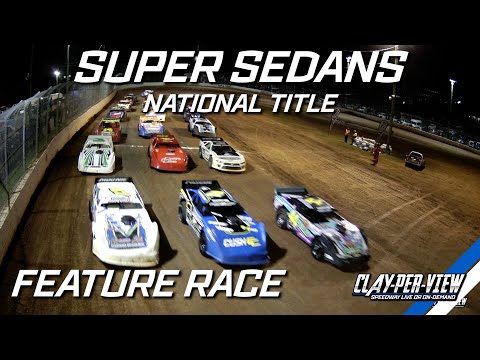 Super Sedans | National Title - Gympie - 30th Apr 2023 | Clay-Per-View Highlights