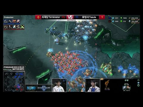 [Starcraft2 Starleague 2015 S1] Challenge RO.32 2set Terminator vs TaeJa -EsportsTV