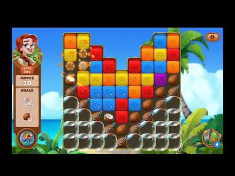 Lost Island Blast Adventure Level 301 NO BOOSTERS - A S GAMING