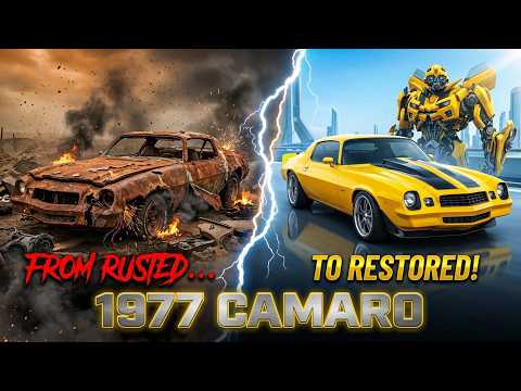 Extreme Rust Restoration: Reviving a 1977 Chevrolet Camaro from Post-Apocalyptic Decay
