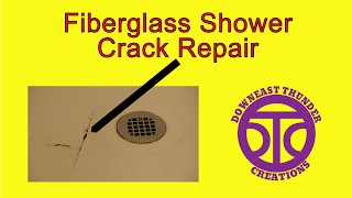 (S-6 Ep-2) Fiberglass Shower Crack Repair
