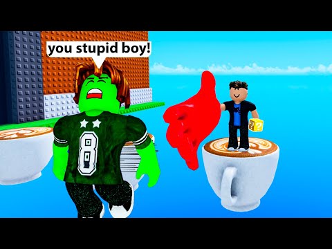 ROBLOX Lucky Block Tower Funny Moments (BRAINROTS)