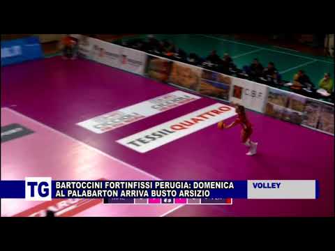 BARTOCCINI FORTINFISSI PERUGIA: DOMENICA AL PALABARTON ARRIVA BUSTO ARSIZIO