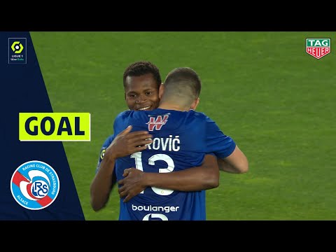 Goal Habib DIALLO (18' - RC STRASBOURG ALSACE) RC STRASBOURG ALSACE - FC LORIENT (1-1) 20/21