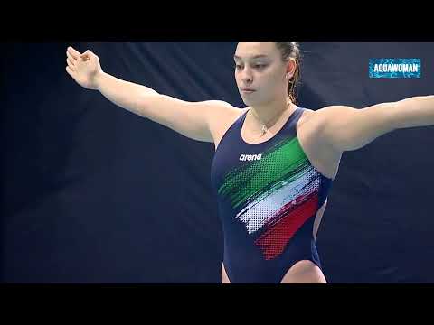 Elisa Pizzini (Italy) l 1m Springboard - Junior Diving Championships