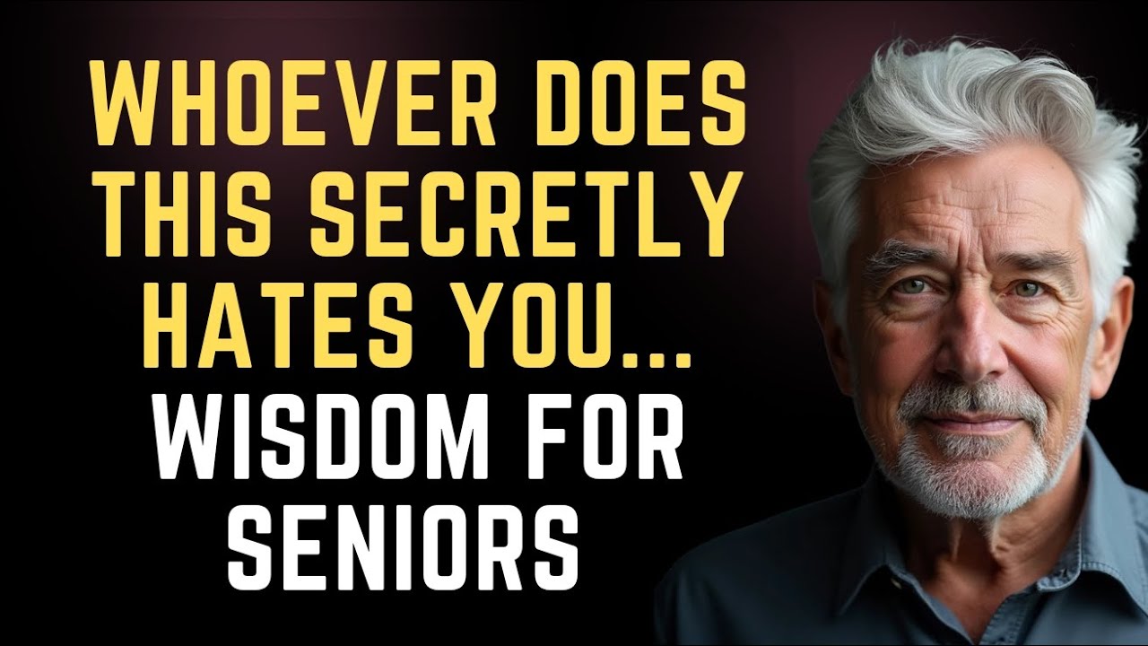 3 Signs That Someone Close to You Secretly Hates You | Wisdom for Seniors
