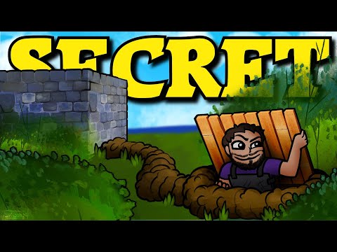 I built a SECRET SOLO BASE with a hidden passage in rust