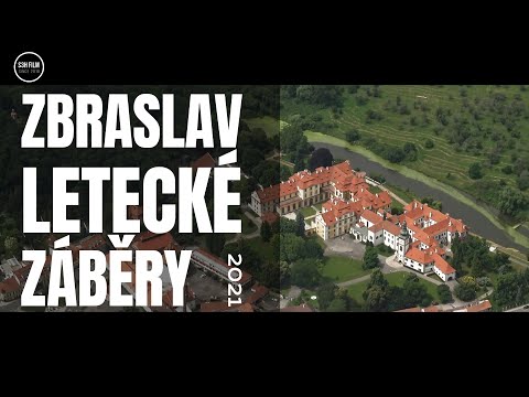 Zbraslav - letecké záběry