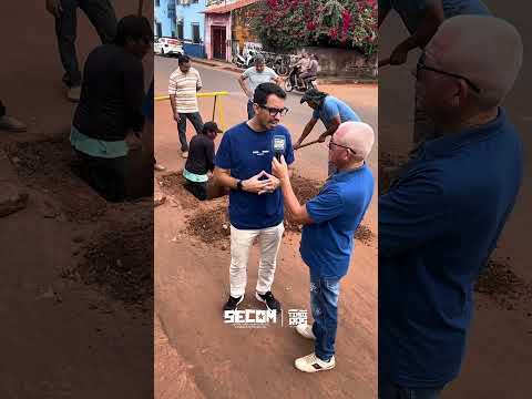 PREFEITURA DE TIMBIRAS ACOMPANHA MODERNIZAÇÃO DA REDE DE ABASTECIMENTO DE ÁGUA