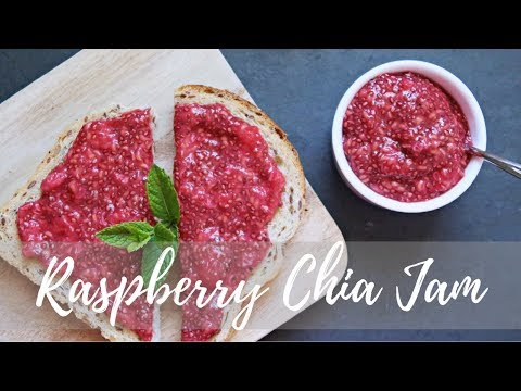EASY RASPBERRY CHIA SEED JAM
