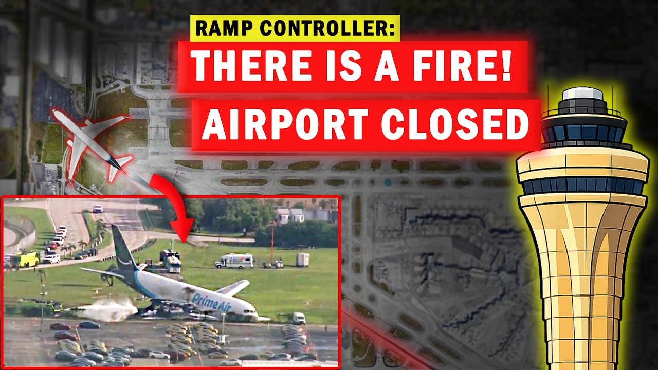 Miami Airport CLOSED | Amazon Plane Overrun Crash on Landing