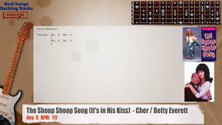 🎸 The Shoop Shoop Song (It&#39;s in His Kiss) - Cher / Betty Everett Guitar Backing Track