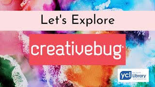 Stay Creative, York County! Art Tutorial - Let's Explore Creativebug