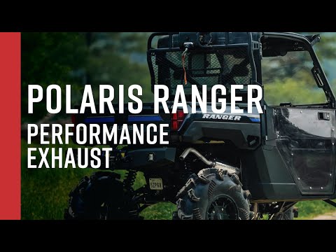 2018+ POLARIS Ranger 1000/Ranger Crew XP 1000 // MBRP Performance Series Exhaust
