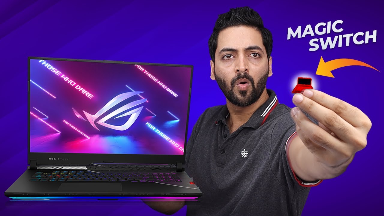 Asus rog strix 17 Review 12th Gen Intel®️ Core™️ i9 processor - This Laptop Has A Magical Switch 🪄