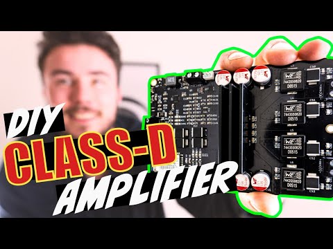 How I DESIGNED THIS Class D Audio Amplifier