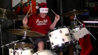 Set It Off - This Christmas I&#39;ll Burn It To The Ground - Drum Cover By Rex Larkman (Studio Quality)