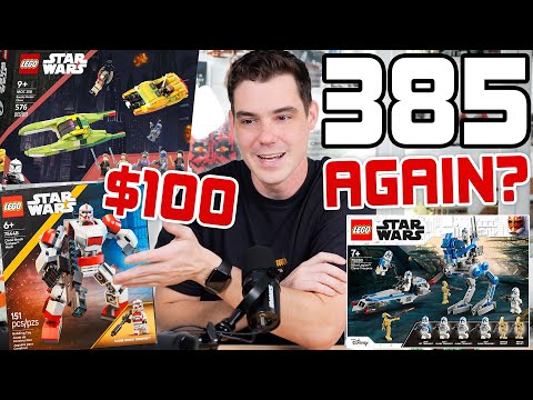 My LEGO Trauma, What EVERY LEGO Star Wars 2026 Set Cost Me, May 4th Darksaber Set! | ASK MandR 385