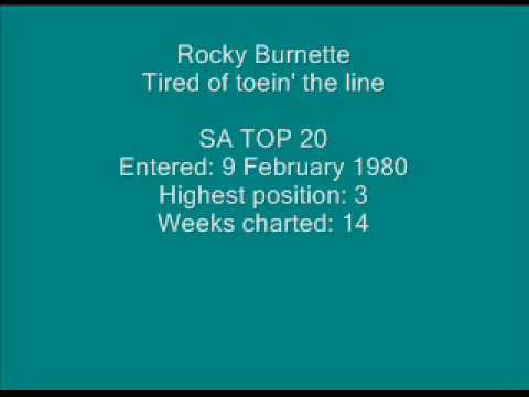 Rocky Burnette - Tired of toein' the line.wmv