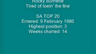Rocky Burnette - Tired of toein&#39; the line.wmv