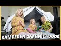 KAMPEREN iN DE WOONKAMER WEL EEN GOED iDEE? ⛺ | Bellinga Vlog #2106