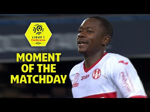 Giannelli IMBULA scores wonder goal against Montpellier : Week 22 / 2017-18