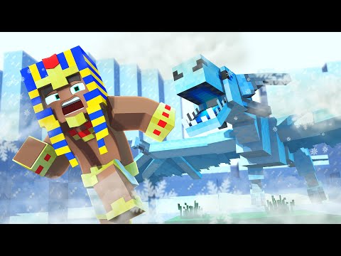 Minecraft: ICE DRAGON ATTACKED US! - ISLAND OF DRAGON #02 ‹ Koow ›