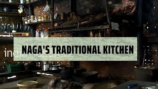 Naga Kitchen in Jalukie, Nagaland