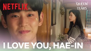 Kim Ji-won overhears Kim Soo-hyun's confession | Queen of Tears Ep 10 | Netflix [ENG SUB]