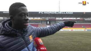 First FCN-game experience for Mumin og Enoch from Right to Dream