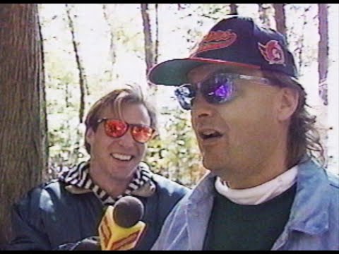Pikes camping with Mike's from Much Music 1992-10-05