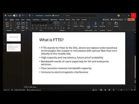 FTTS with Huawei 910C
