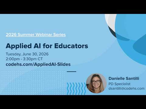 NEW Applied AI for Educators thumbnail