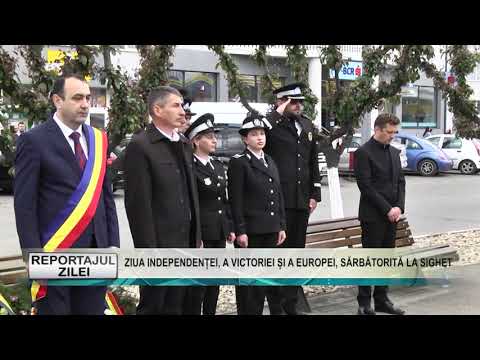 REPORTAJUL ZILEI 09 05 2023  ZIUA INDEPENDENȚEI, A VICTORIEI ȘI A EUROPEI, SĂRBĂTORITĂ LA SIGHET