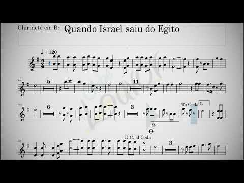 Quando Israel saiu do Egito - CIAS ICM - Clarinete