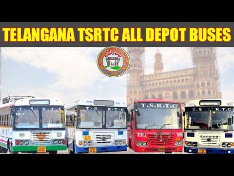 TSRTC All Depot Buses Telangana, INDIA 🇮🇳 @Fulljourney
