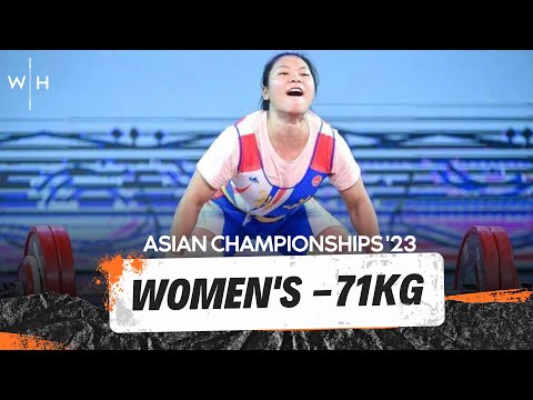 W-71 Asian Weightlifting Championships 2023