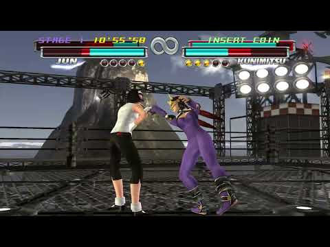 Tekken Tag Jun Nina Vs Julia Kunimitsu