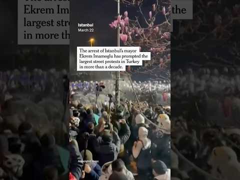 Turkey Protests Grow as Erdogan Rival Is Jailed