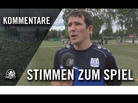 Die Stimmen zum Spiel | SSV Köpenick-Oberspree - BSC Rehberge (1. Runde Pokal)