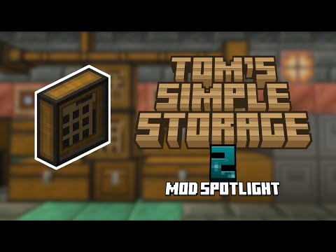 Tom's Simple Storage 2 Mod Spotlight for Minecraft 1.21.1+ (NeoForge/Fabric)