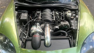 Supercharged C6 Corvette maintenance and repairs (coolant temp sensor) (6 rib belt)